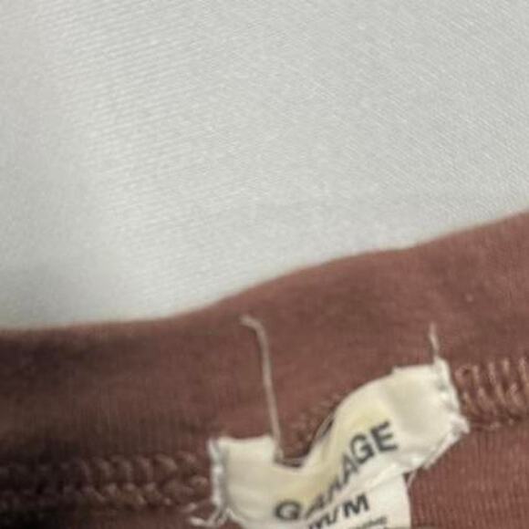 Garage Size Medium Wanted Crop T Shirt - Picture 2 of 3